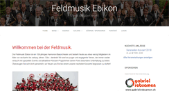Desktop Screenshot of feldmusikebikon.ch