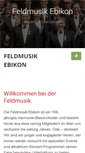 Mobile Screenshot of feldmusikebikon.ch