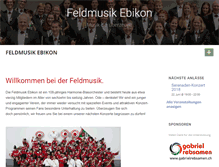 Tablet Screenshot of feldmusikebikon.ch